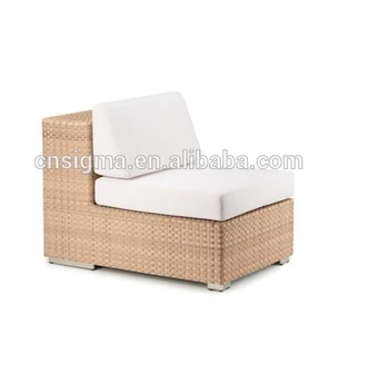 

Hot sale quality garden furniture modular chair rattan center sofa for sale
