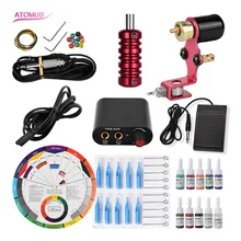 Набор для татуировки ротативная ротационная пушка тату ротативная ручка Набор для татуажа Maquina De Tatuaje комплект для татуажа