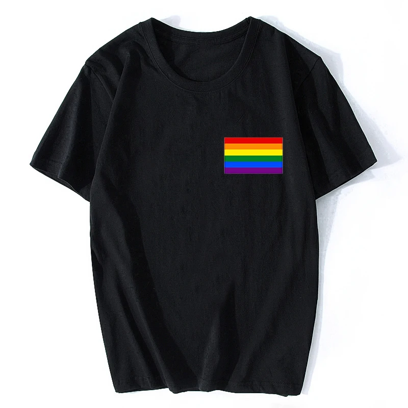 

Summer Gay Pride Shirt Lesbian Rainbow Lgbt Tshirt Print T-shirt Man/Women Casual Tee T Shirt Unisex Clothing Love Is Love Lgbt