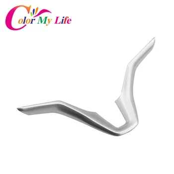 

ABS Chrome HR-V Steering Wheel Cover Sequins Stickers HRV Car Accessories Case For Honda HR-V HRV Vezel 2015 2016 Car