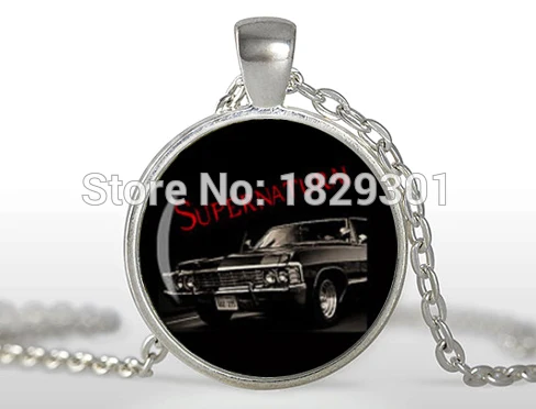 

2017 Fashion New Vintage Maxi Necklace Collier Collares Supernatural Necklaces The Road So Far Jewelry Glass Dome Pendant HZ1