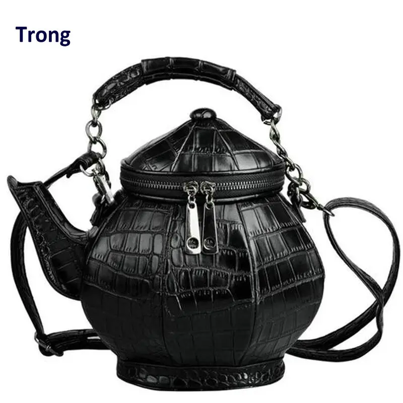 Buy Trong 2017 fashion funny teapot shaped handbag