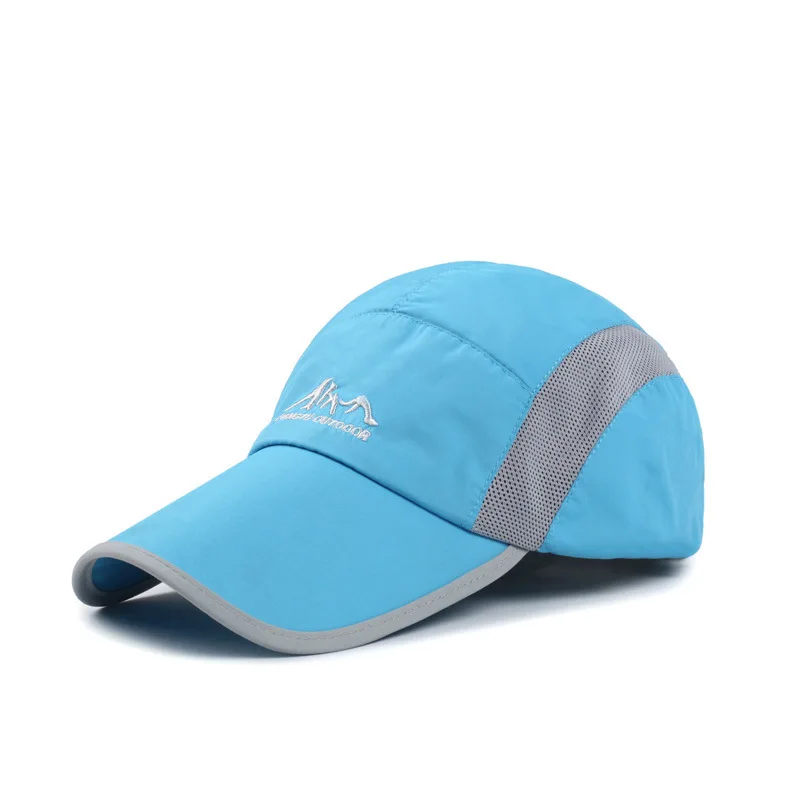 

quick dry mesh hat summer thin cotton baseball cap unisex fashion sun hats breathable