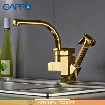 

Gappo kitchen Faucets black kitchen water sink mixer tap kitchen pull out water mixer taps deck mounted mixer faucet