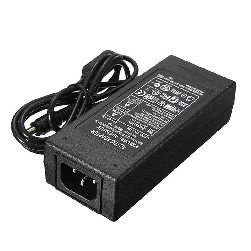 DC12V 10A 120 Вт 6A 72 Вт 3A 36 Вт светодиодный адаптер питания Светильник ing светодиодный силовой светильник трансформатор светодиодный полосы ЕС США Великобритания разъем АС CCTV