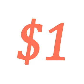 

$1 Additional Pay on Your Order for price difference