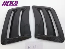 Carbon Fiber Front Side Fenders For Mercede Benz (Fits 2008-2011 prefacelift W204 C63 bumper )
