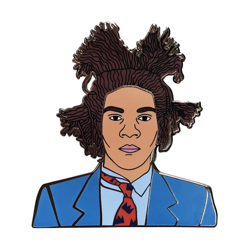 

Basquiat Enamel Pin