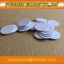 Диаметр 20 мм TK4100 чип 125 кГц RFID, смарт-id Тэги монеты rfid круглый карты 100 шт