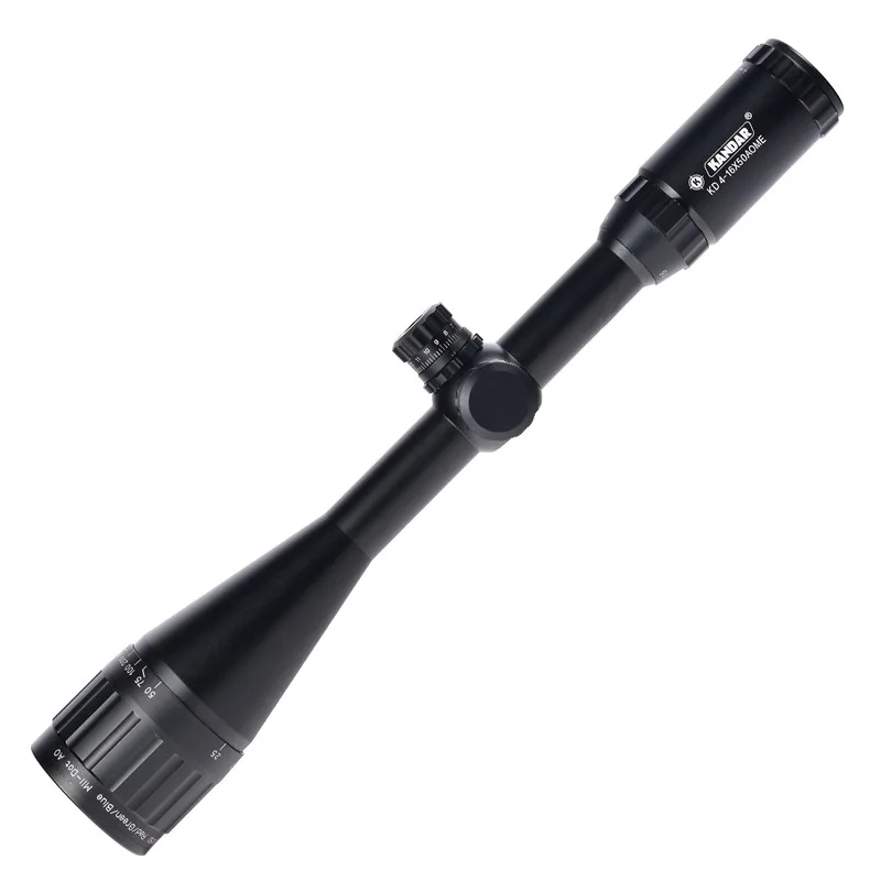 Redefinição de Tamanho Kandar Mil-ponto Retículo Riflescope Bloqueio Completo Caça Rifle Scope Tático Visão Óptica 4-16x50 Aoe 5 Kandar 4-16x50 aoe mil-ponto retículo riflescope bloqueio