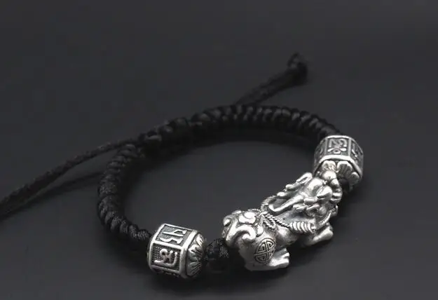 990-silver-om-beads-bracelet005j