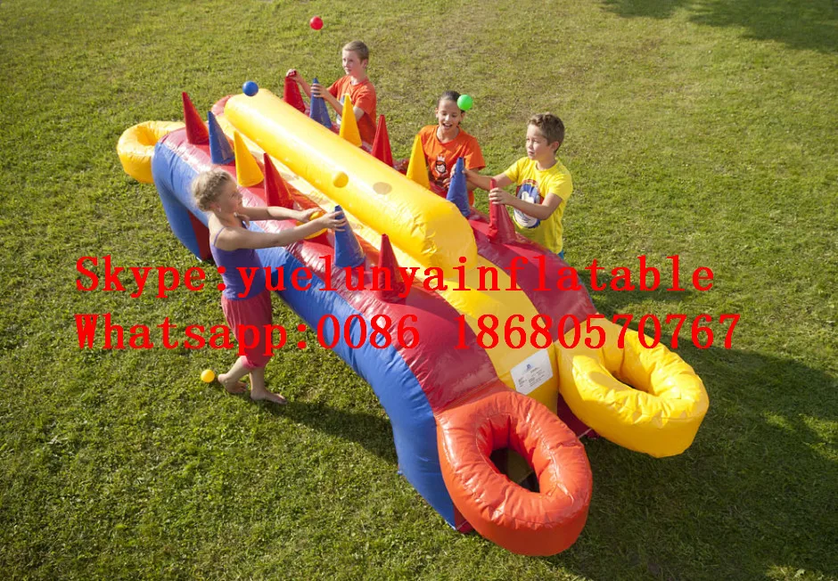 

2016 new Factory direct Inflatable games, four in one game KYG-48