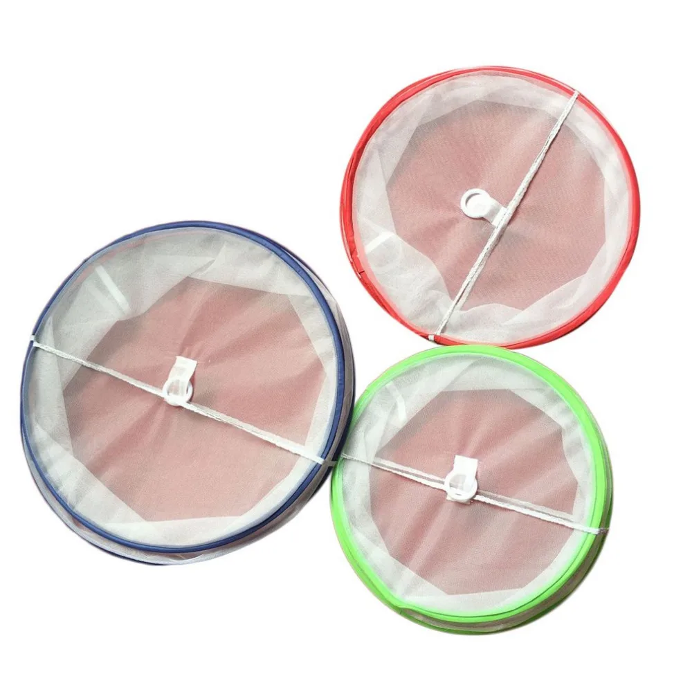 Practical Design Foldable Pop Up Food Covers Mesh Screen Anti Fly