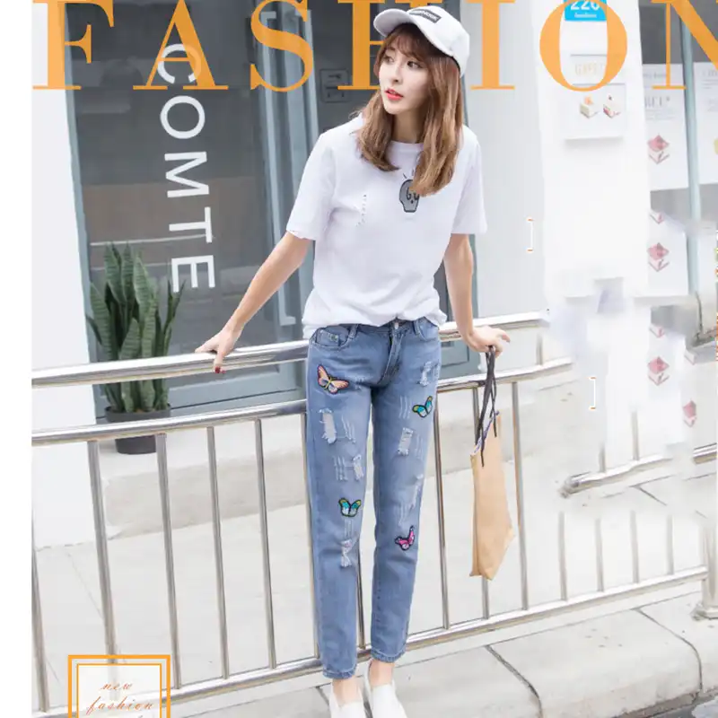 club factory boyfriend jeans