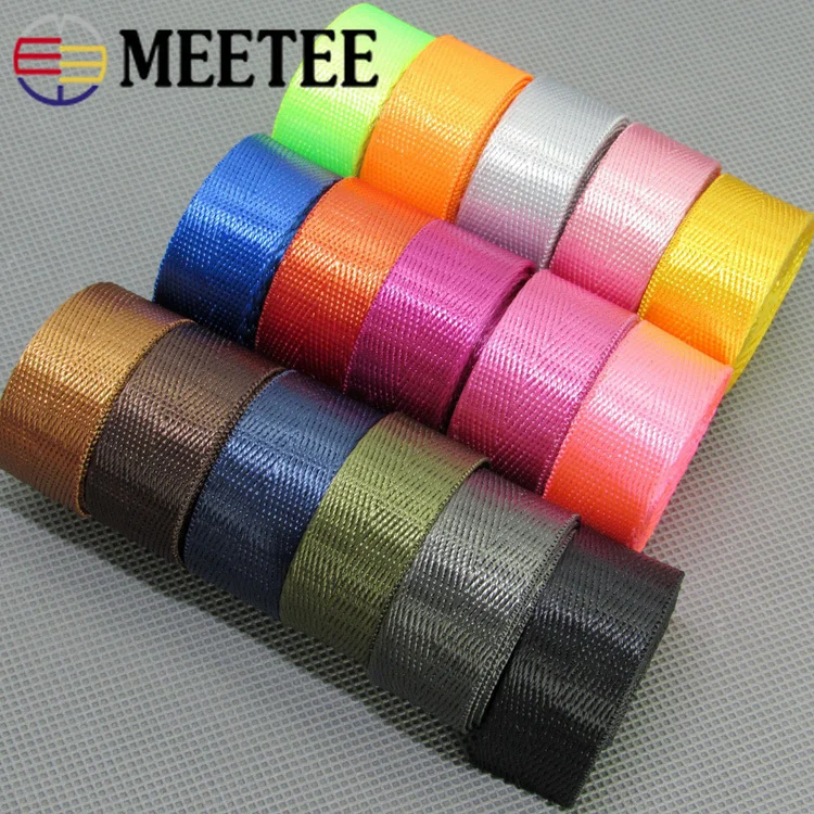 

10Meters Herringbone 20mm Nylon Webbing Ribbons Dog Collar Backpack Knapsack Strap Belt Tape Bias Binding DIY Sewing Accessories