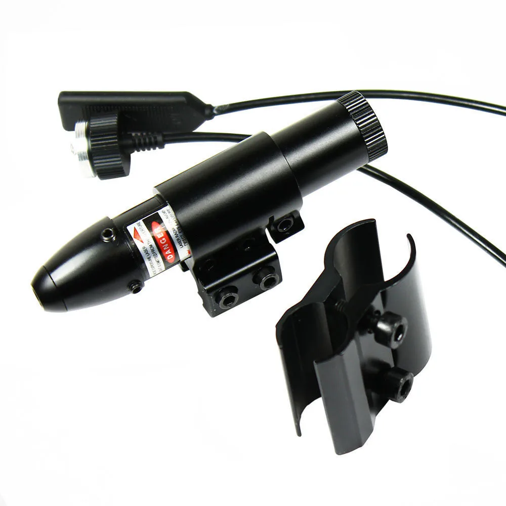 Compact-Tactical-Red-Green-Laser-Sight-w-Barrel-Mounts-20mm-11mm-Rail-Mounts-Hunting