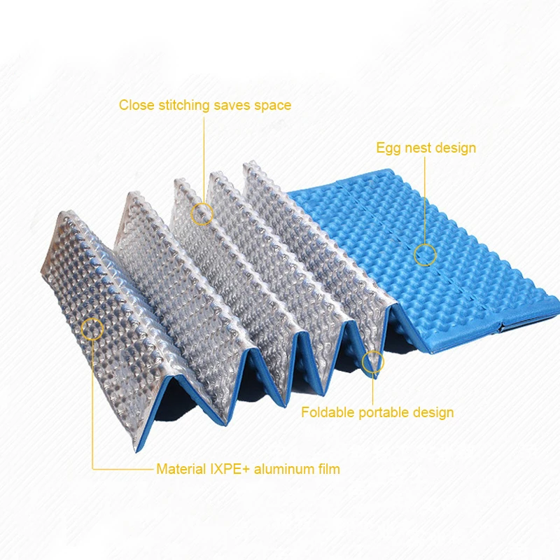 Открытый Кемпинг яйцо гнездо коврик легко носить ультра-легкий и супер толстый яйцо корыто складной коврик
