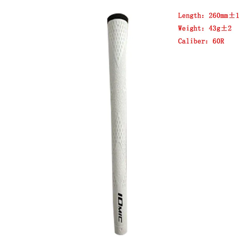 IOMIC ручка для гольфа резиновая Гольф рукоятки для клюшек 12 видов цветов в выборе 8 шт./лот ручки для гольфа - Цвет: Белый