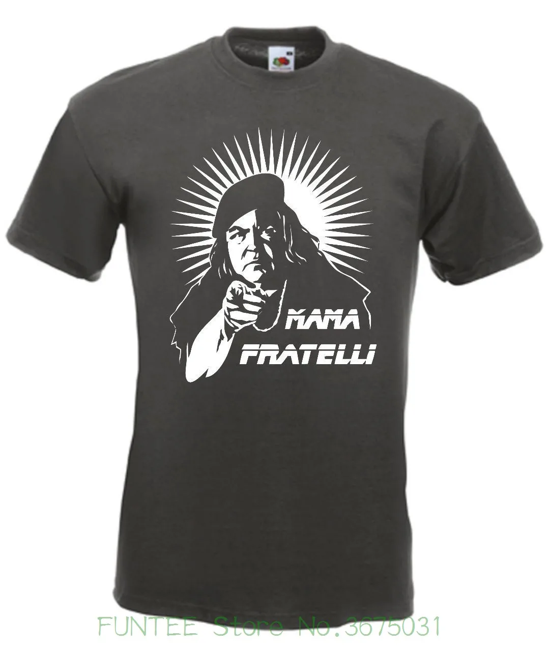 

Top Quality Cotton Casual Men T Shirts Men Free Shipping The Goonies Mama Fratelli Movie T Shirt coat clothes tops