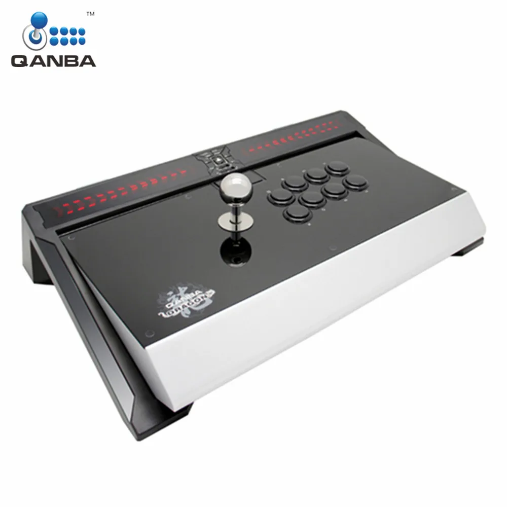 

Qanba Q5 PS4-01 Joystick Wired USB LED Light 8.5 Inch Reinforced High-End Arcade Joystick Gamepad For PlayStation 4 / 3 and PC