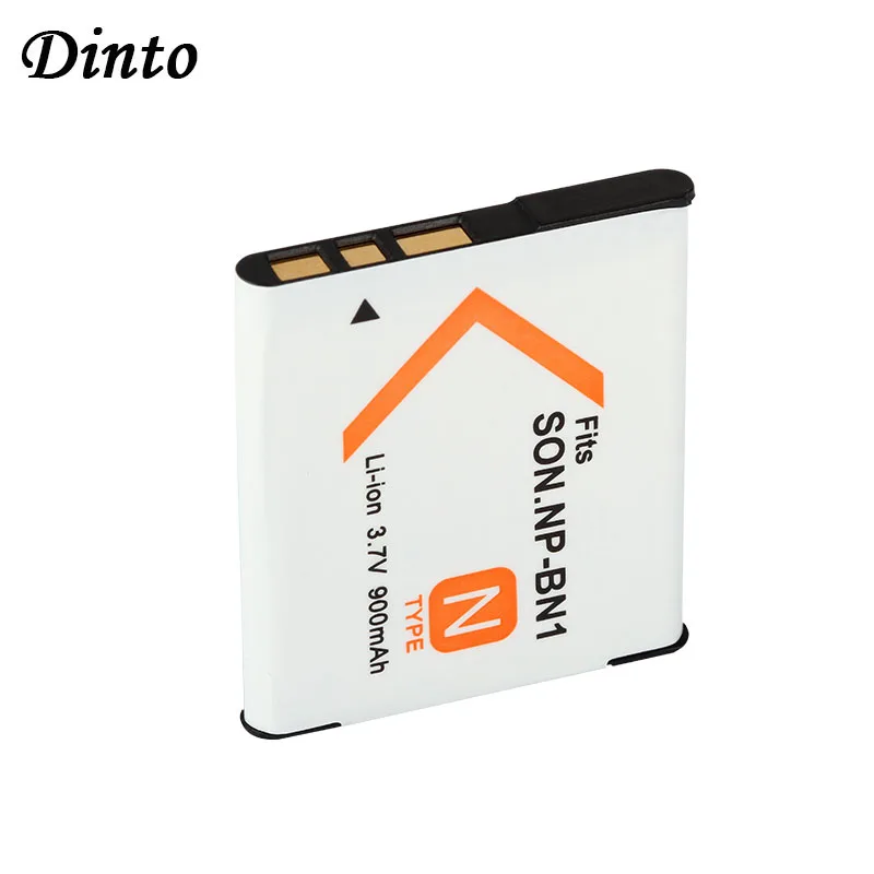 Dinto 1pc 900mAh NP BN1 NPBN1 NP BN1 Replacement Digital Camera Battery
