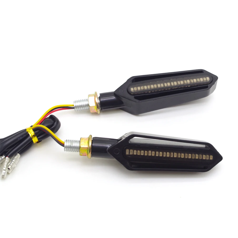 

Universal 12V Motorcycle turn signal lights clignotant moto led Amber Indcator FOR harley davidsion bandit ybr 125 m109r simson