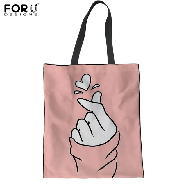 women's pink tote bags