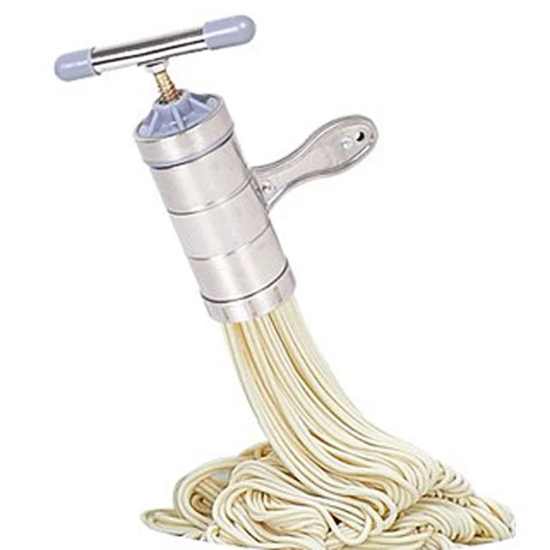 Stainless Steel 5 Styples Pasta Noodle Hand Maker Kitchen Pasta Noodle