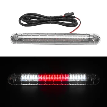 

1 pcs New 9.84 inch /25cm 24 LED 12V Car High Mount Third 3RD Brake Stop Tail Light Lamp K Red+White