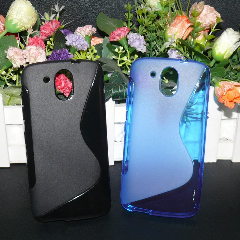 

S line Soft TPU Silicon Phone Case For HTC Desire 526 326 526G 4.7 inch 526G+ 326G Cover Bag Housing For HTC 526 shell capa
