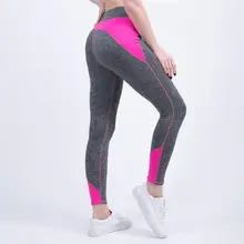High Waist Patchwork Sporting Leggings Sexy Bodybuilding Fitness Leggings Breathable Quick Drying Pants Active Workout Leggings