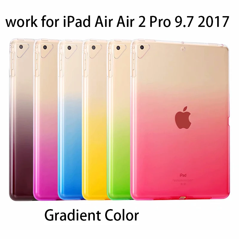 Противоударный чехол из ТПУ для планшета iPad 9 7 2017 милая искусственная Обложка