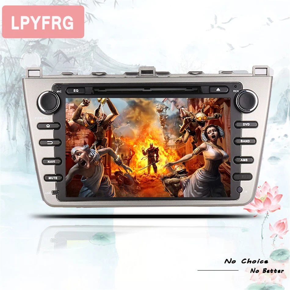 Clearance Android 9.0 Octa core RAM 4GB IPS Car DVD GPS Radio stereo For Mazda 6 Ruiyi 2008 2009 2010 2011 2012 Audio SWC Map BT Head unit 4