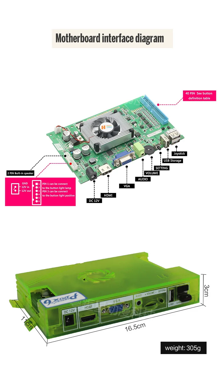 Pandora Box6 мини настольная аркадная с классической Games1300 в 1 PCB/игровой мини-автомат машина играть игра с монетами ящик Пандоры