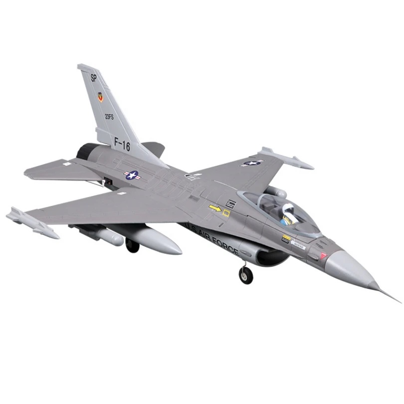 Радиоуправляемый самолет FMS 64 мм F16 F 16 V2 вертолет с приводом летательный аппарат
