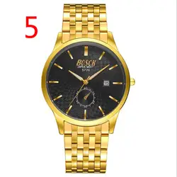 Zou's подлинные наручные часы мужские с кожаным ремешком кварцевые мужские часы водонепроницаемые немеханические модные 2018 новые
