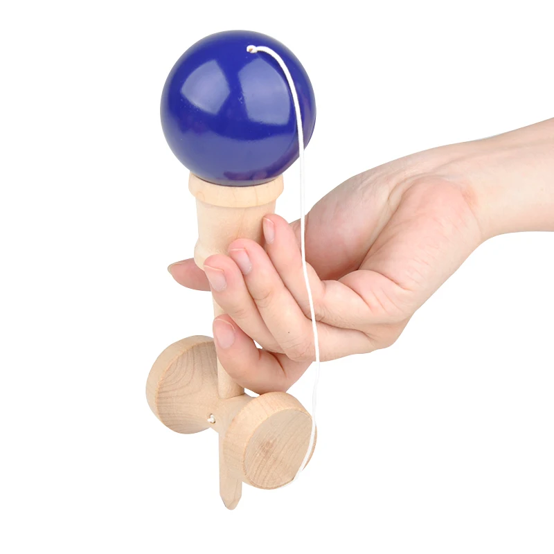 MITOYS Kendama деревянные игрушки спортивная игрушка для игр на открытом воздухе шары умелые жонглирование мяч игрушка для детей струны Профессиональный Размер 18,5 см