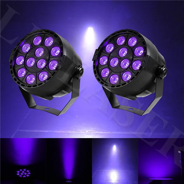 la scène uv de 12 w allume la lumière uv noire d'usine allume la