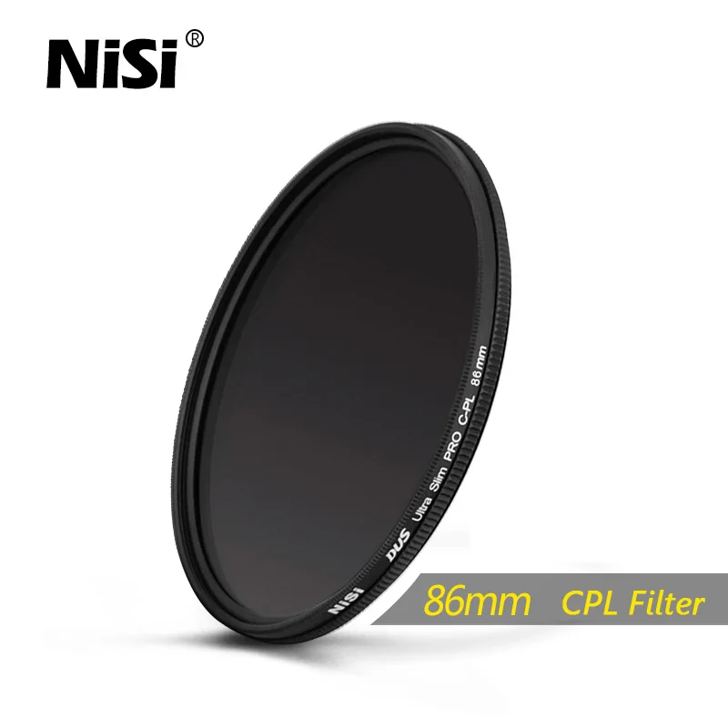 NiSi 86mm CPL Slim Professional Ultra Thin C PL Filter Polarizer Filter