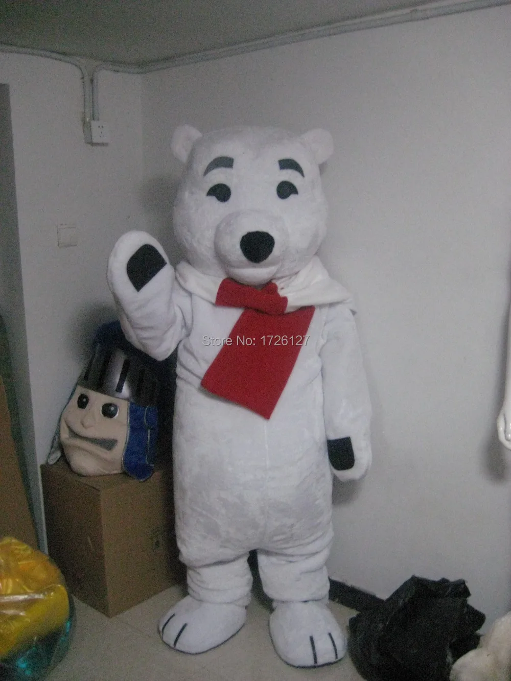 

polar bear white bear mascot costume custom fancy character costume anime cosplay kits mascotte fancy dress carnival costume