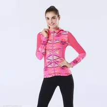 SzBlaZe Женская сетка Дизайн укороченные Йога Рубашка с CapPerformance тренировки рубашка для бега тренажерный зал Фитнес езда Спорт