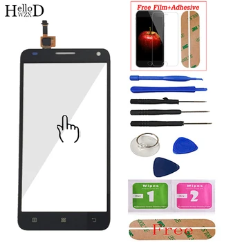 

5.0'' For Lenovo S580 S 580 Touch Screen Glass Digitizer Panel Front Glass Lens Sensor Tools Adhesive +Screen Protector Gift