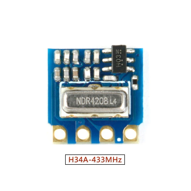 

HAILANGNIAO H34A-433/315 433/315Mhz MINI Wireless Transmitter Module Minimum Remote Control Module 2.6-12V