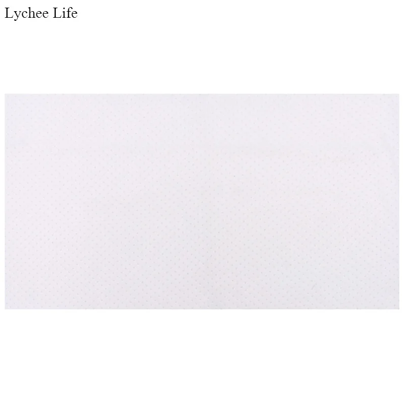 Lychee Life, сделай сам, точечная Нескользящая ткань для украшения одежды, ручная работа, шитье для одежды, нескользящие носки-Тапочки