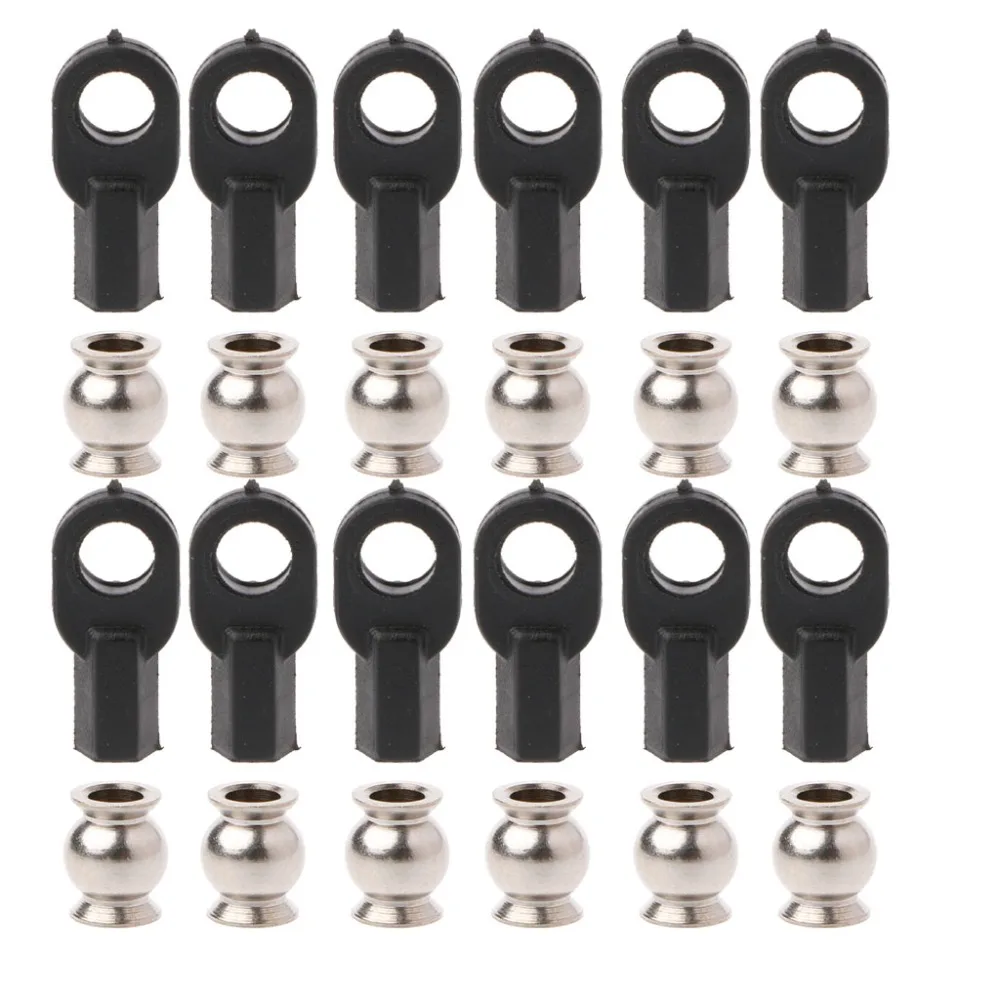 

12Pcs/set for M3/M4 Size 5347 Delta Buckle Ball Caps Paralleled Carbon Rod Joints For 3D Printer Printing Accessories