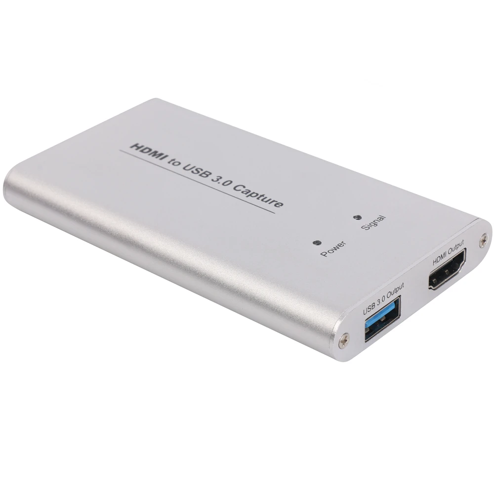  KuWFi USB3.0 HDMI 1080P Video Capture HDMI to USB Video Capture Card Dongle Game Streaming Live Str