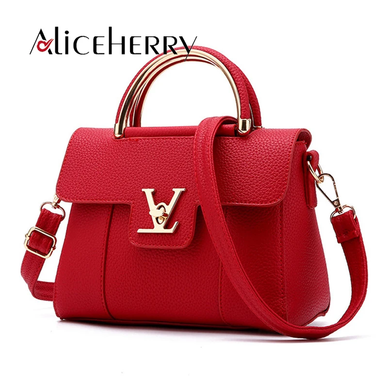 

2019 Women V Letters Saffiano handbags Women Leather Commuter Office Ring tote Bag Bolsa Feminina Famous Ladys V Flap bag
