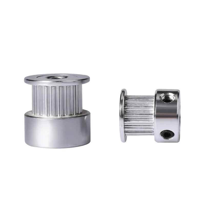 3D Printer Parts GT2 Timing Pulley 20 teeth Bore 5mm Alumium fit for GT2 Timing belt Width 6mm RepRap 3D Printer hp printer printhead