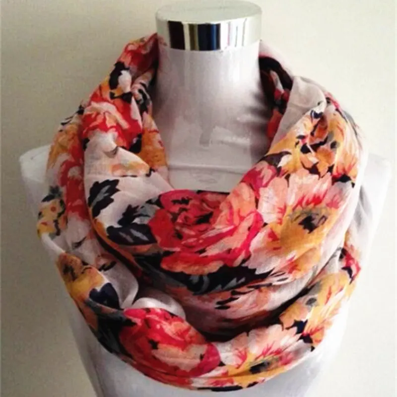 Новая женская модная одежда из вискозы, хлопковый шарф с большими цветами, хлопковый шарф с цветочным принтом розы