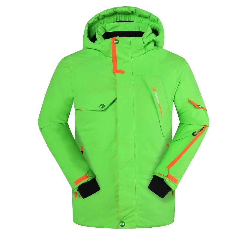 Buy Phibee Boys Solid Color Ski Jacket Windproof